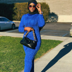 MYRY ESSENTIAL BODYCON-BLUE