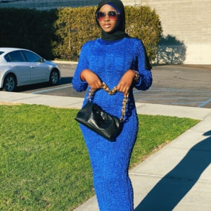 MYRY ESSENTIAL BODYCON-BLUE