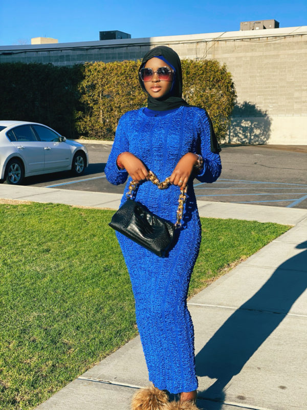 MYRY ESSENTIAL BODYCON-BLUE