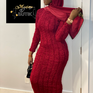 MYRY ESSENTIAL BODYCON-BURGUNDY