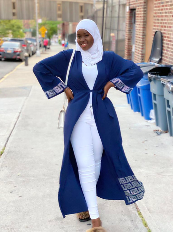 ASTOU NAVY ABAYA - Image 2