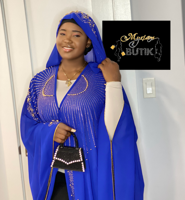 MIMI FRONT-OPENED CAPE ABAYA