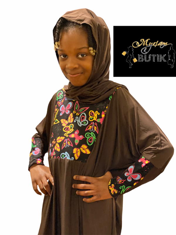 RAMATU BROWN DRESS - Image 3