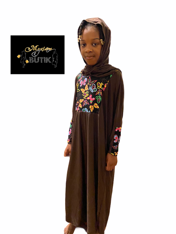 RAMATU BROWN DRESS - Image 2