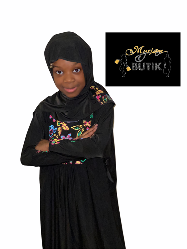 AICHA BUTTERFLY DRESS - Image 2