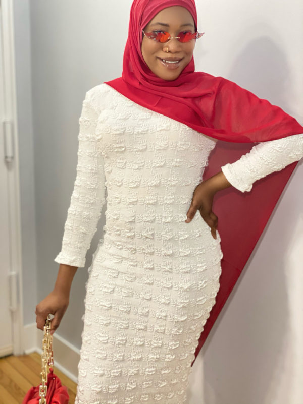 MIMS BODYCON-WHITE - Image 2