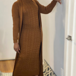 RAYNA SWEATER SET-BROWN