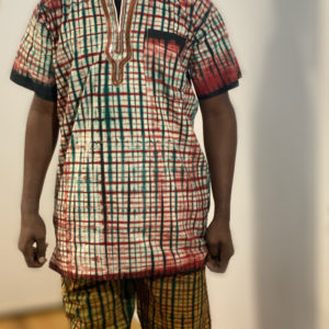 AFRICAN PRINT SET-GREEN