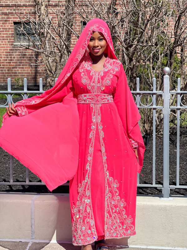 KAFTAN AMEENA-PINK - Image 4
