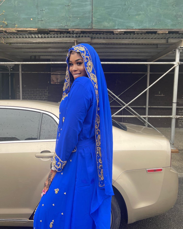 KAFTAN AMIZO- BLUE - Image 4