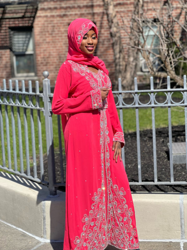KAFTAN AMEENA-PINK - Image 3