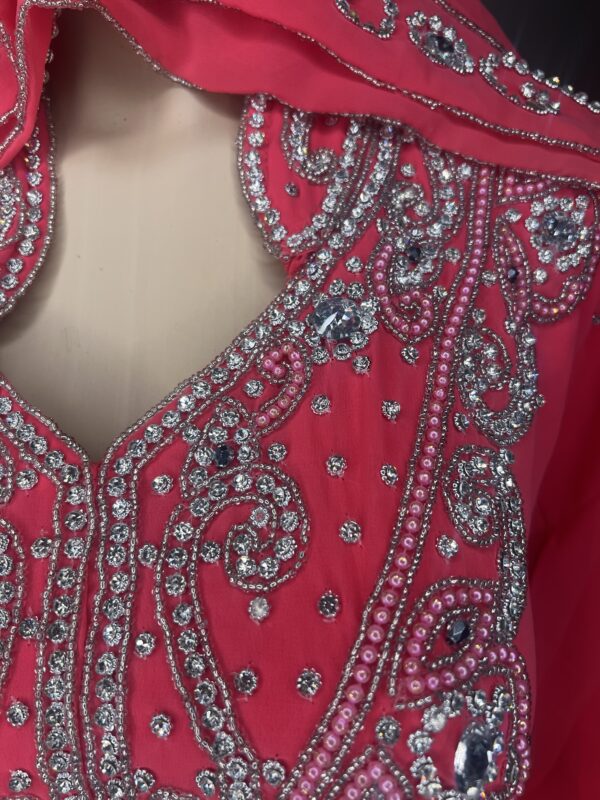 Thrift Kaftan Ameena Pink - Image 4